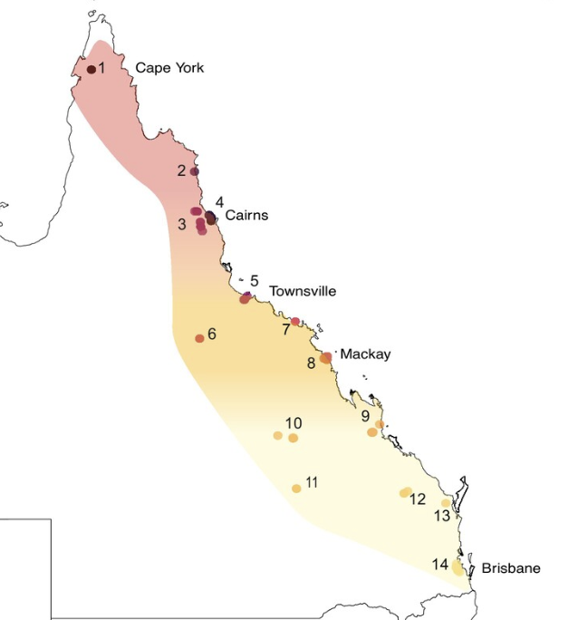 New paper: stingless bee hybrid zones